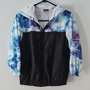 Tie-Dye Hooded Jacket